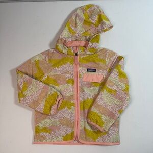 Patagonia Baby Toddler Baggies Windbreaker 5T Hooded Jacket Lightweight Pink